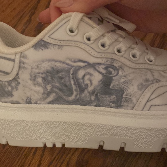 Christian Dior Addict sneaker in French blue - Picture 8 of 10